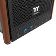 Thermaltake S370 WS PC Case, Mid-Tower, E-ATX, Tempered Glass - black image number null