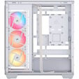 Corsair 3500X RS-R PC Case, Mid-Tower, E-ATX, RGB, Tempered Glass - white image number null