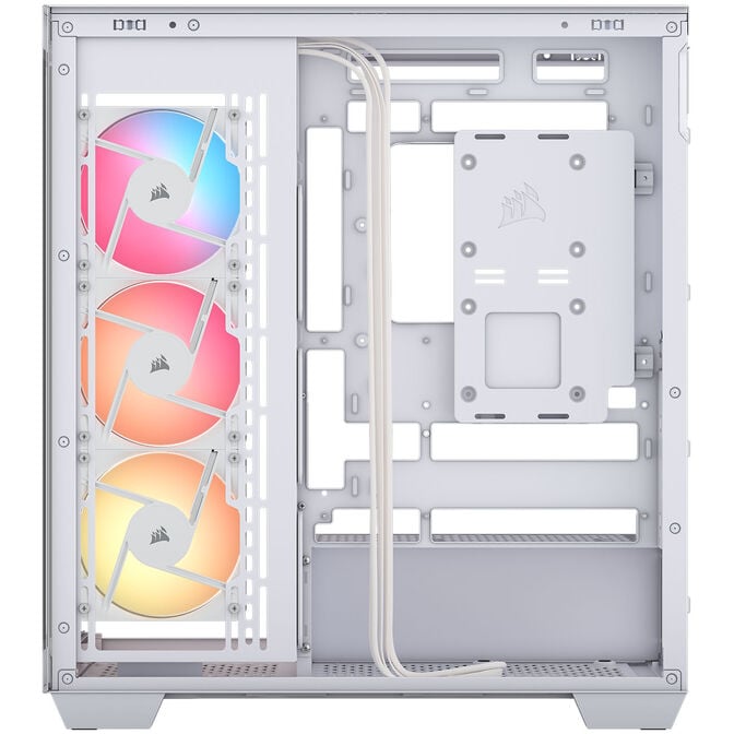 Corsair 3500X RS-R PC Case, Mid-Tower, E-ATX, RGB, Tempered Glass - white image number 8