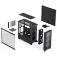 Fractal Design Pop 2 Air Black TG PC-Geh&auml;use, Midi-Tower, ATX, Tempered Glass - inklusive 3x 120-mm-L&uuml;fter, schwarz image number null