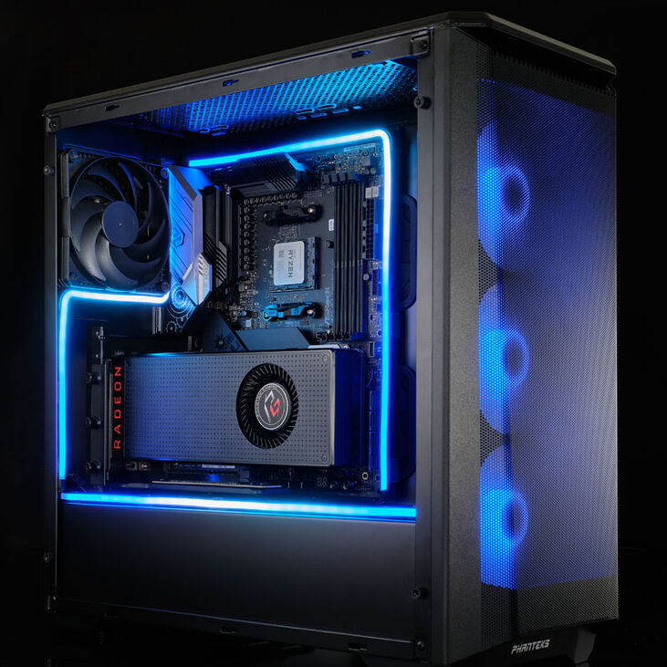 PHANTEKS Neon Digital RGB LED-Strip Combo-Set, 40cm (2 Stück) image number 4