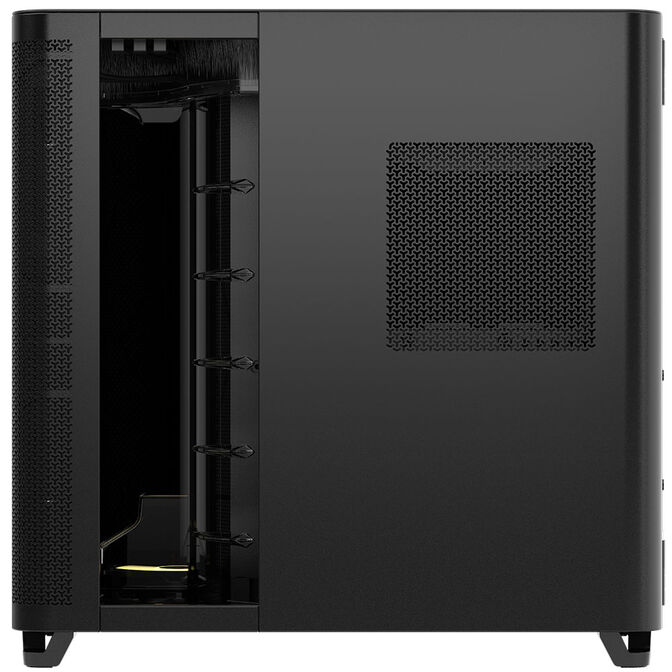 Corsair AIR 5400 RS-R ARGB PC Case, Mid Tower, Tempered Glass, RGB - includes 3x 120mm Fans, black image number 4
