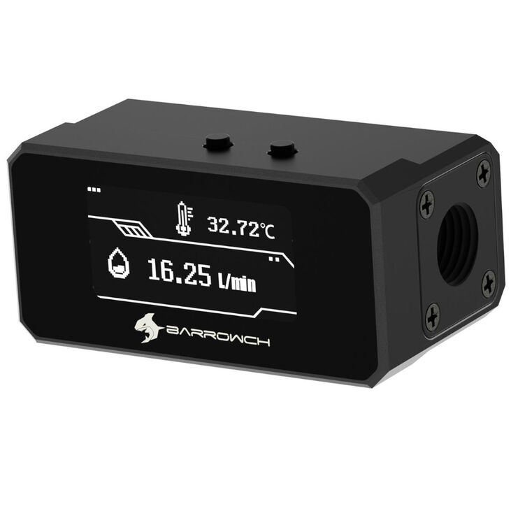 Barrow Flussmeter OLED - schwarz image number 1