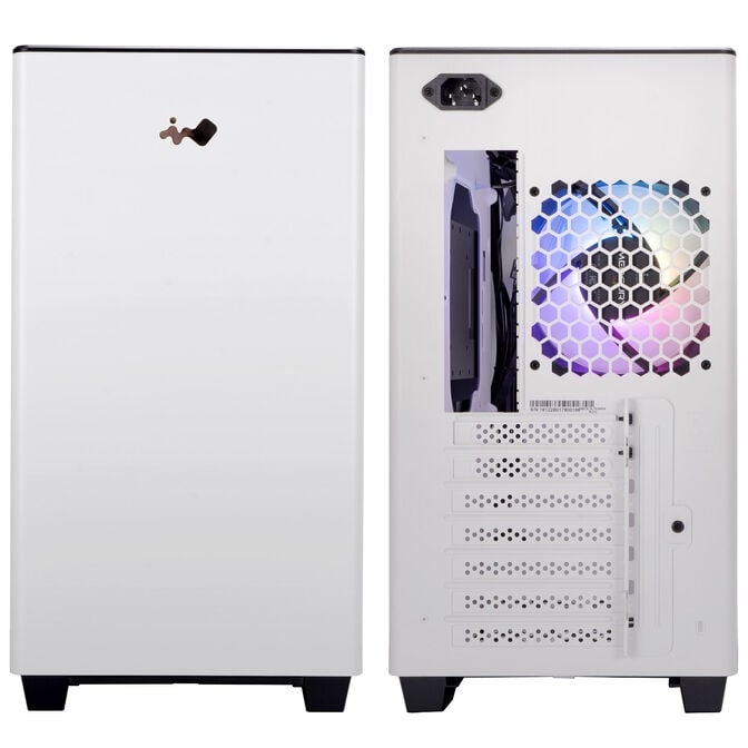 InWin A5 Mid Tower Tempered Glass - White image number 6