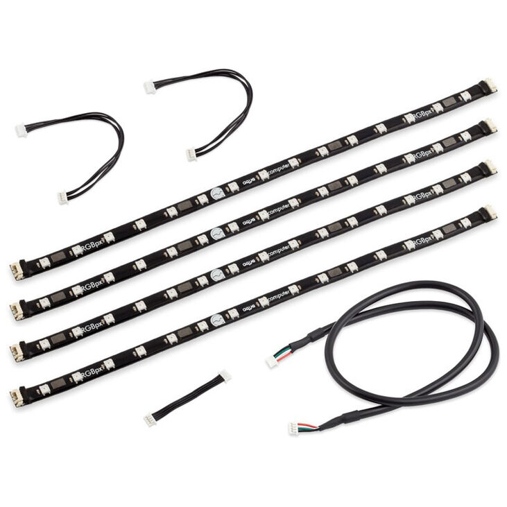 aqua computer RGBpx lighting set for PC case, 60 addressable LEDs image number 0