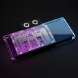 Alphacool Core RX 9070 Mercury GPU Water Block, ARGB, with Backplate - Acrylic image number null