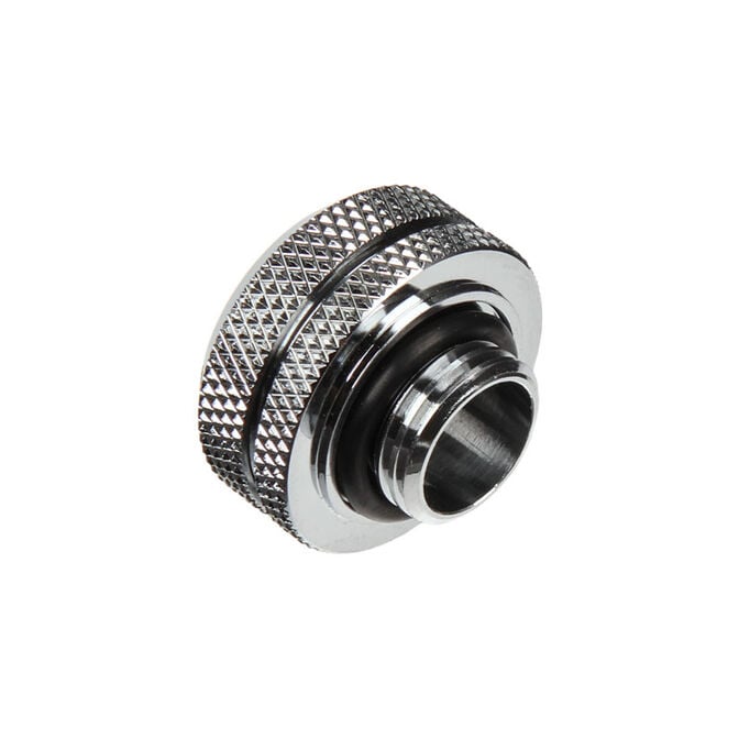 Bitspower Multi-Link Adapter Anschluss gerade G1/4 Zoll AG auf 16mm AD Hardtube - silber gl&auml;nzend image number 1
