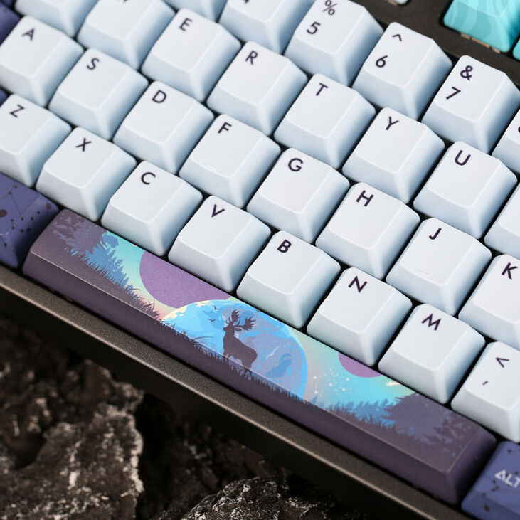 Varmilo VEA108 Aurora Gaming Tastatur, MX-Brown, weiße LED - US Layout image number 5