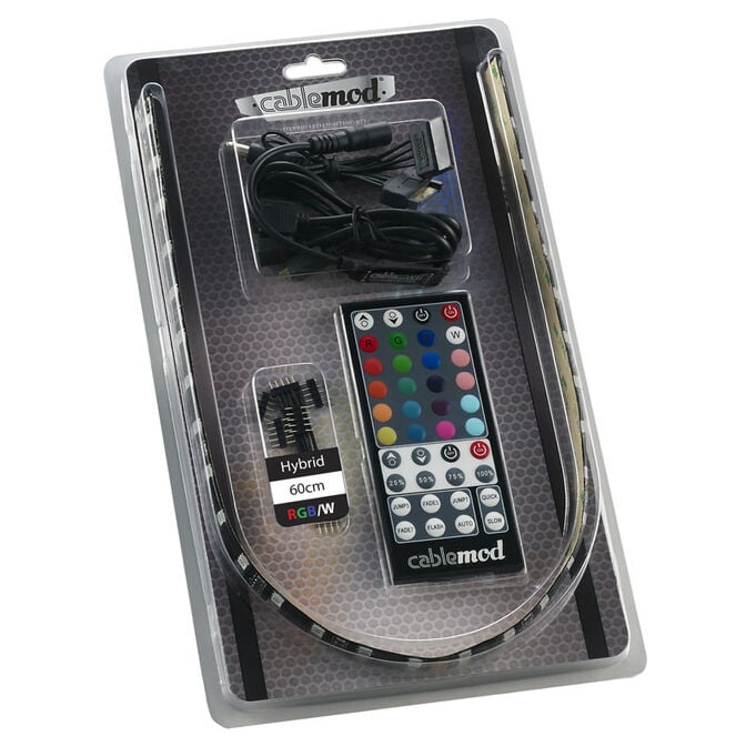 CableMod WideBeam Hybrid LED Kit 60cm - RGB/W image number 3