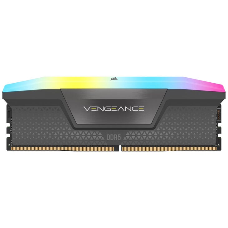 Corsair Vengeance RGB DDR5-6000 RAM, CL30, EXPO - 32 GB Dual-Kit, grey image number 3