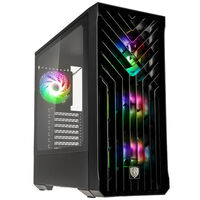 Kolink Unity Cascade ARGB Mid-Tower Case - Black