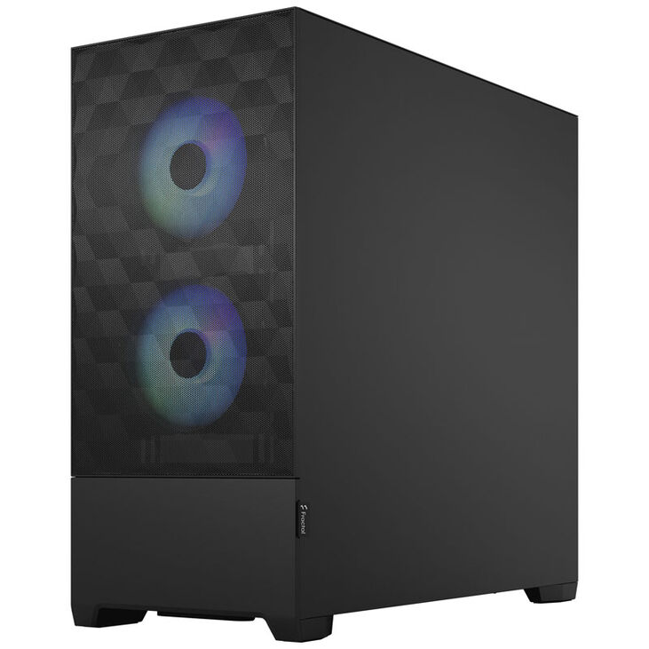Fractal Design Pop Air RGB Black TG Clear Tint Mid Tower - black image number 1