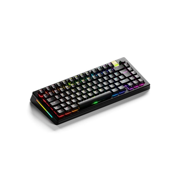 Glorious GMMK 3 Pro HE Wireless 75% Gaming Keyboard, Fox HE Switches - ISO UK, black image number 1