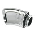 Barrow Dazzle Adapter 45 Grad G1/4 Zoll AG auf G1/4 Zoll IG - drehbar, silber image number null