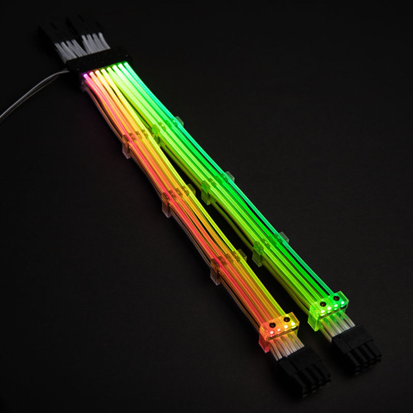 Lian Li Strimer Rgb Mainboardkabel Rgb Pcie Vga Stromkabel Lian Li Strimer 8-Pin RGB PCIe VGA-Stromkabel