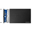 AXAGON EE35-XA3 externes 3,5"-Geh&auml;use, USB 3.0, SATA II, Aluminium - schwarz image number null