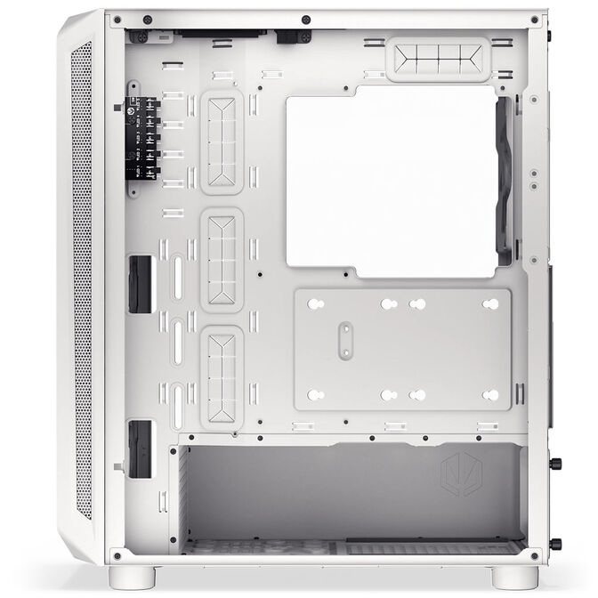 Endorfy Arx 500 ARGB PC Case, Mid Tower, ATX, Tempered Glass - including 4x 140mm ARGB Fans, White image number 13