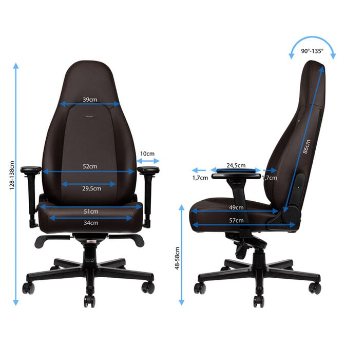 noblechairs ICON Gaming Chair - Java Edition image number 1