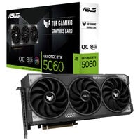 ASUS TUF GeForce RTX 5060 OC Edition, 8192 MB GDDR7