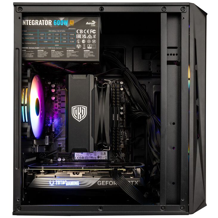 Gaming PC, AMD Ryzen 7 5700X, RTX 4060 Ti 16GB - Pre-built PC image number 2