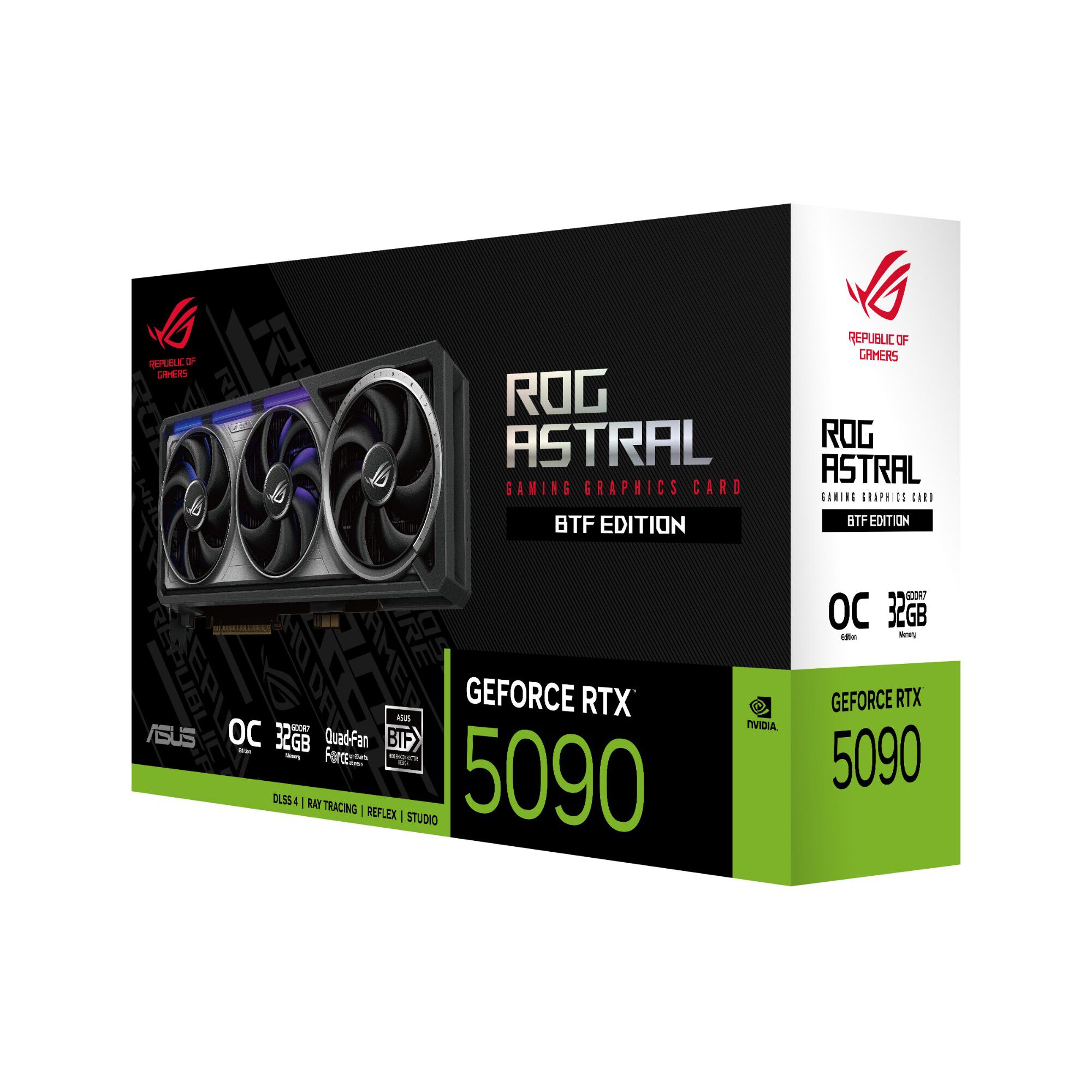 ASUS ROG Astral GeForce RTX 5090 BTF OC Edition, 32768 MB GDDR7