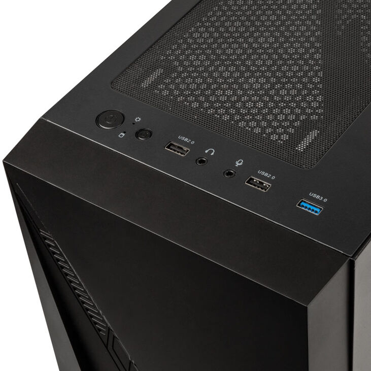 Kolink Inspire K2 Plus ARGB Micro-ATX Case, Tempered Glass - black image number 4