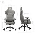 ThunderX3 CORE Loft Ergonomic Gaming Chair - Light Grey image number null
