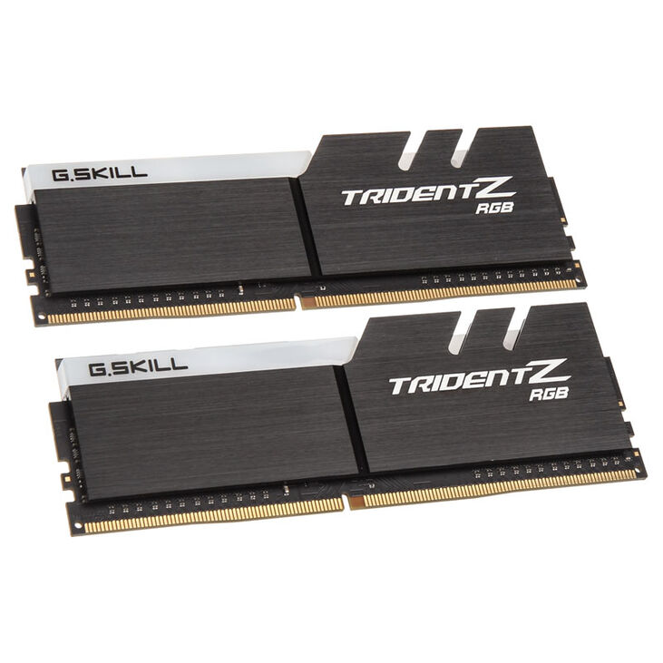 G.Skill Trident Z RGB Series schwarz, DDR4-3200, CL 16 - 16 GB Dual-Kit image number 0