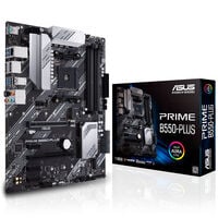 ASUS Prime B550-Plus Motherboard, Socket AM4, AMD B550, ATX, DDR4