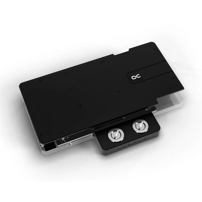 Alphacool Core RX 9070 Steel Legend GPU water block, ARGB, with backplate - acrylic image number 2