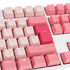Ducky One 3 Gossamer Pink Gaming Tastatur - MX-Black Clear Top image number null