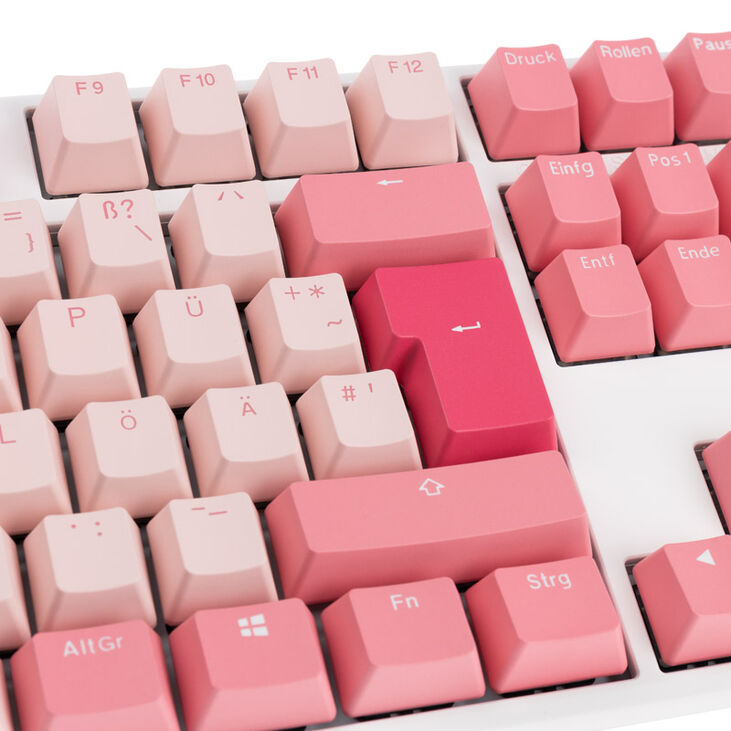 Ducky One 3 Gossamer Pink Gaming Tastatur - MX-Black Clear Top image number 5