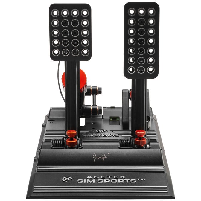 Asetek SimSports Invicta THORP II Pedalset - schwarz image number 1