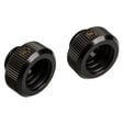 Bitspower Touchaqua Adapter Connection G1/4 inch AG to 14mm OD Hardtube - 2-pack, black image number null
