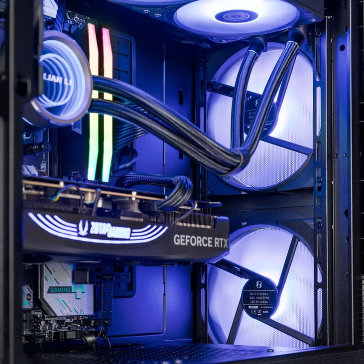 Gaming PC Obsidian, AMD Ryzen 7 7800X3D, NVIDIA GeForce RTX 4080 Super - Pre-built PC image number 7