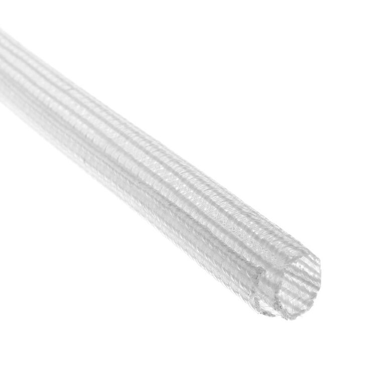 Techflex F6 Sleeve 12,7mm - transparent/weiß, 1m image number 0