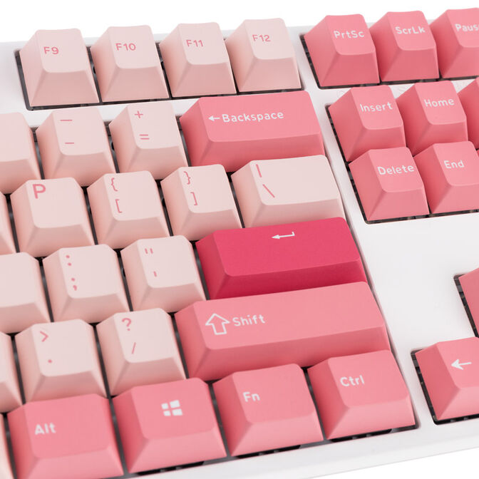 Ducky One 3 Gossamer Pink Gaming Tastatur - MX-Ergo-Clear (US) image number 5