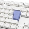 Ducky One 3 Classic Pure White Gaming Keyboard, RGB LED - MX-Blue image number null