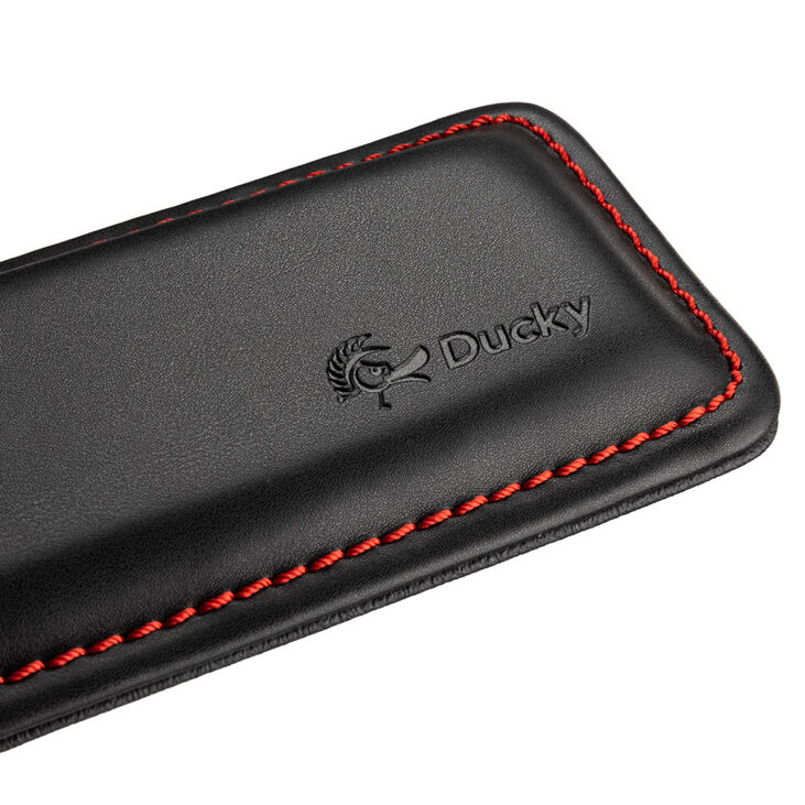 Ducky wrist rest TKL, leather - black image number 3