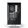 Hyte Y40 PC Case, Mid Tower, Tempered Glass - Black/White image number null