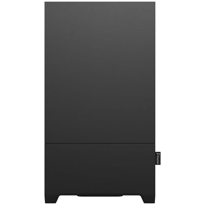 Fractal Design Pop Mini Silent Solid Micro-ATX case, soundproofed - black image number 2