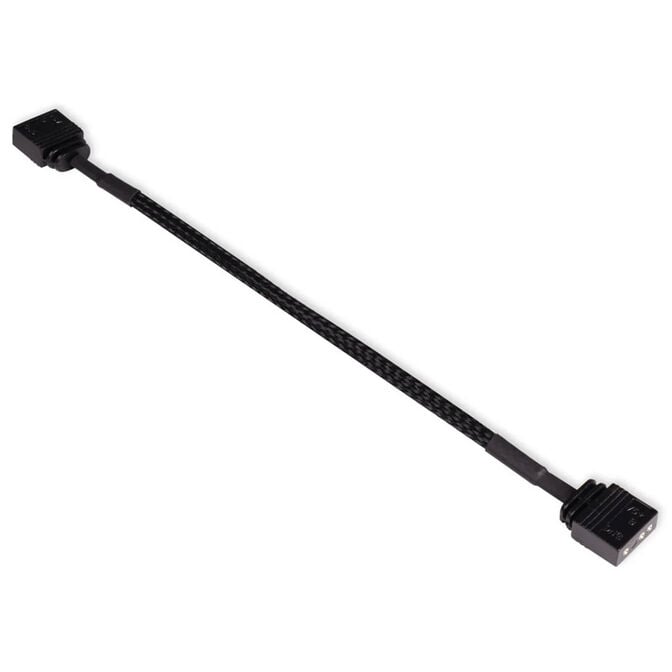 Alphacool Extension aRGB 3-Pin to 3-Pin, sleeved - 15cm image number 0
