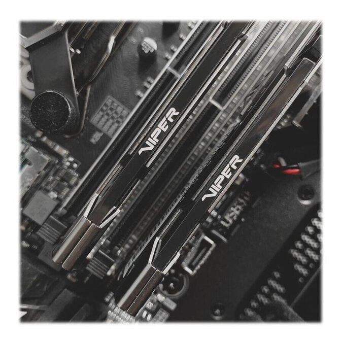 Patriot Viper Steel DDR4-3200 RAM, CL16, XMP - 32 GB Dual-Kit, silber image number 7