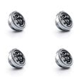 Bitspower Artemis Verschlussstopfen G1/4 Zoll, 4er Pack - silber-gl&auml;nzend image number null