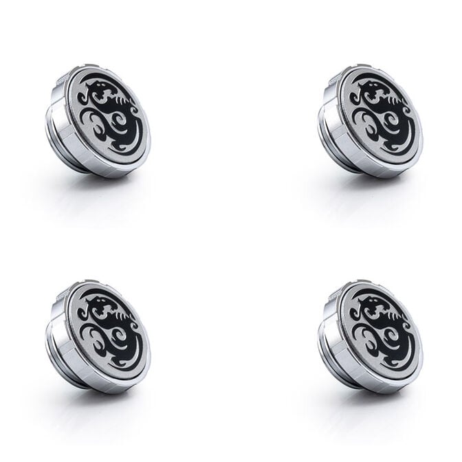 Bitspower Artemis Verschlussstopfen G1/4 Zoll, 4er Pack - silber-gl&auml;nzend image number 0