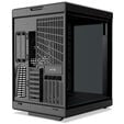 Hyte Y70 Touch Infinite PC Case, Mid Tower - Pitch Black + FP12 3-Pack & NP50 image number null