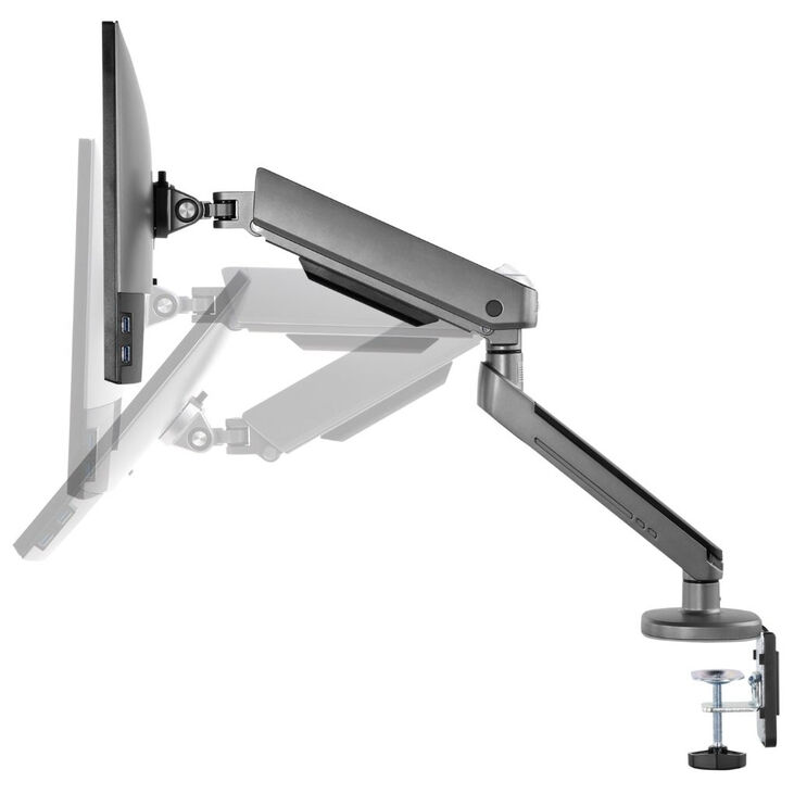 Alterzone Arm RGB Gaming Monitorhalterung - dunkelgrau image number 8