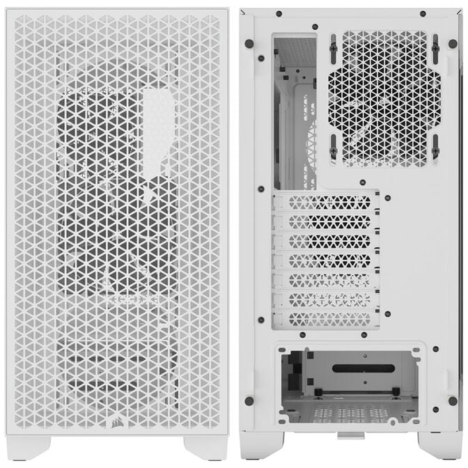 Corsair 3000D Airflow Tempered Glass Mid Tower - White image number 2