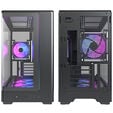 Montech KING 15 PRO PC-Geh&auml;use, Mini-Geh&auml;use, mATX, Tempered Glass, RGB - schwarz image number null