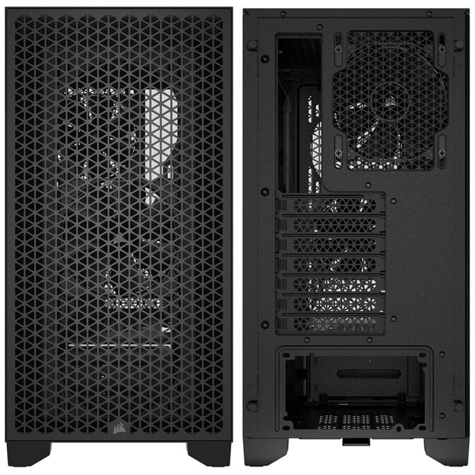 Corsair 3000D Airflow Tempered Glass Midi-Tower - schwarz image number 2